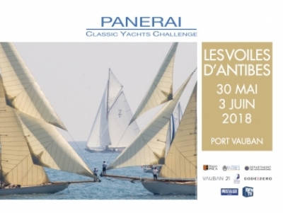 The sailing event &quot; Les Voiles d&#039;Antibes &quot;  22 th edition May 30  June 3  2018