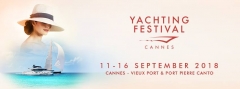 CANNES YACHTING FESTIVAL 40 TH ANNIVERSARY   SEPTEMBER 11-16- 2018